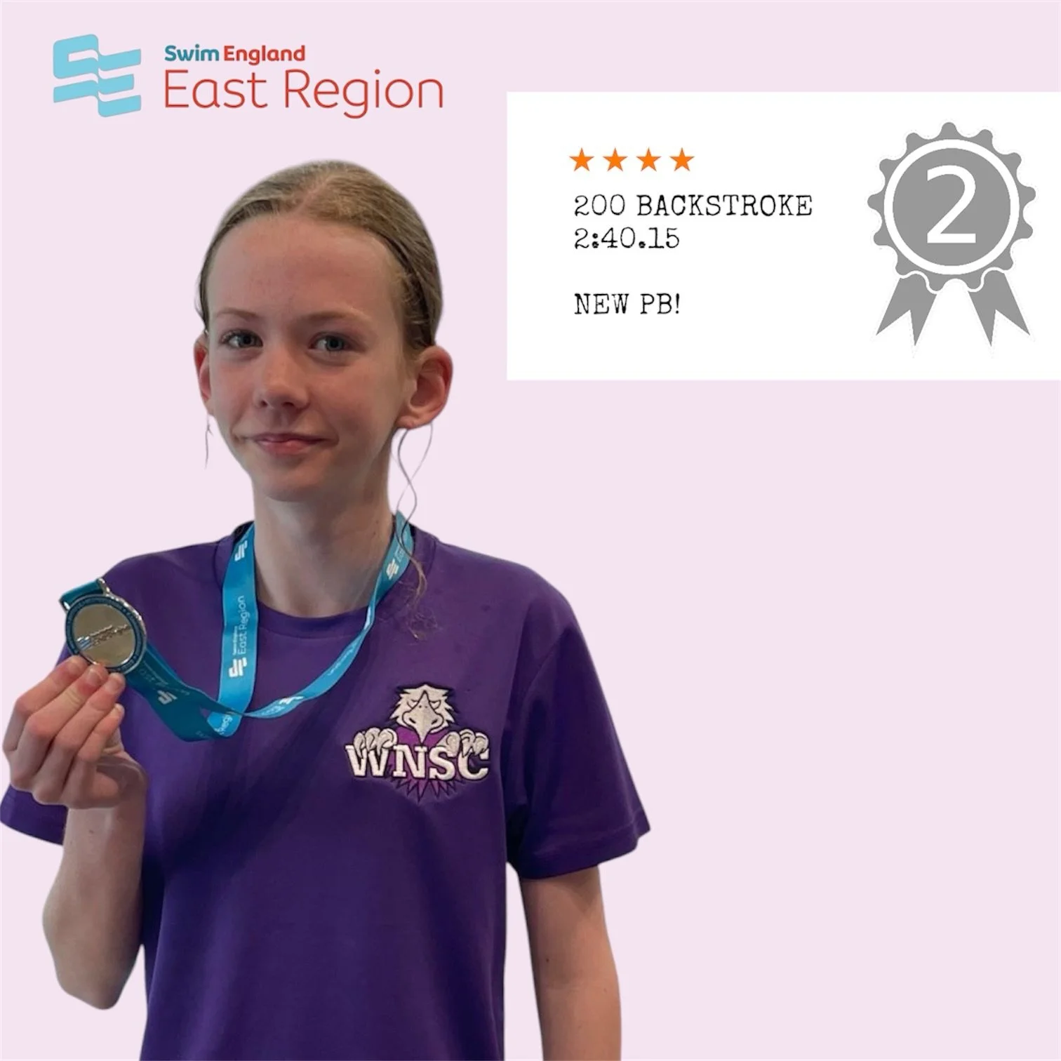 Our regional swimmers had an incredible weekend at the Swim England Regional Long Course Championships being held in Luton this weekend, bringing home a collection of medals between them.

Mabelle added to her medal from last weekend by securing a si