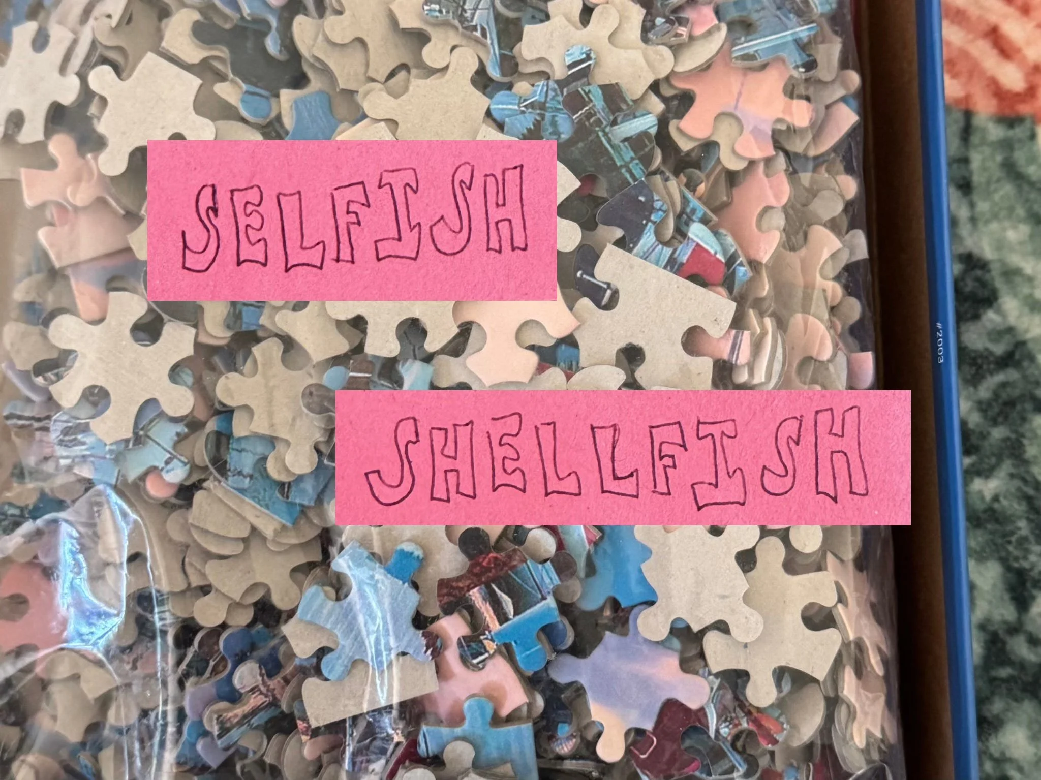 selfish shellfish