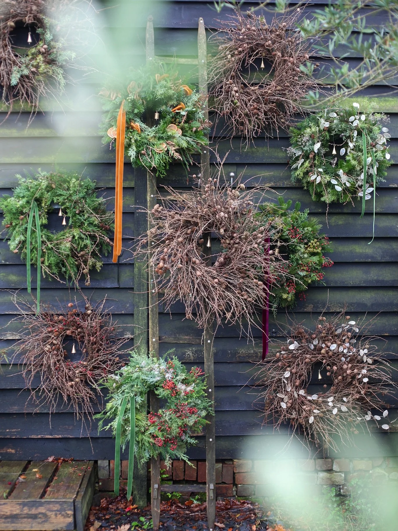 Some shots from the last few weeks.  I&rsquo;ve made more wreaths this year than ever, just a few more to send out the door and then the classes begin!  Think I&rsquo;ve seen every bad Christmas film Netflix has to offer along the way.  I&rsquo;ve wa