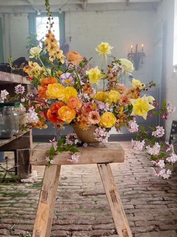 I know I&rsquo;ve mentioned the book a few times 😂🫠 BUT it&rsquo;s finally out this week. 

This is one of the projects from the spring section, and everything in it is in season right now so you can make your own at home. 

&lsquo;A bowl of blooms