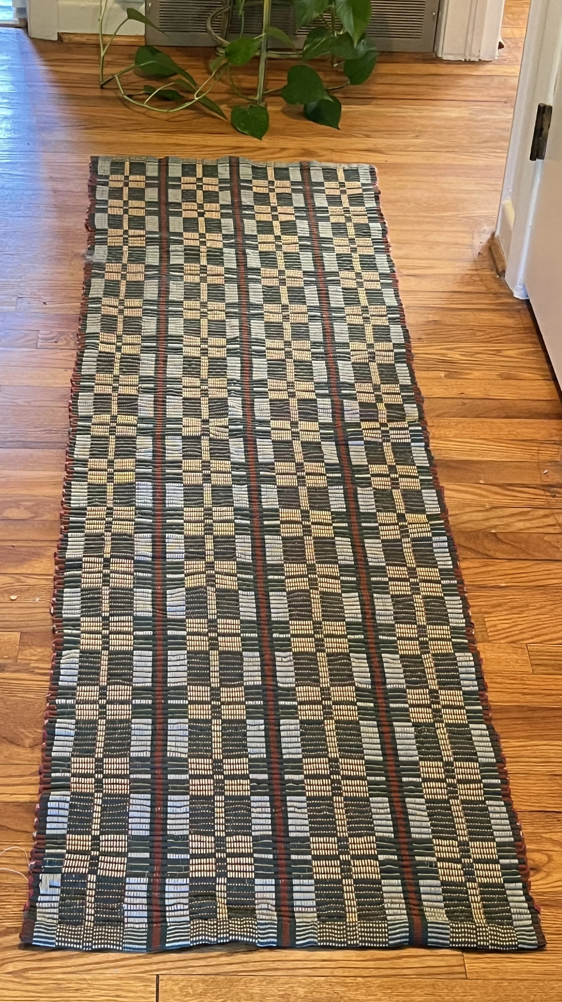 Cotton Rug, rep weave (24x72)