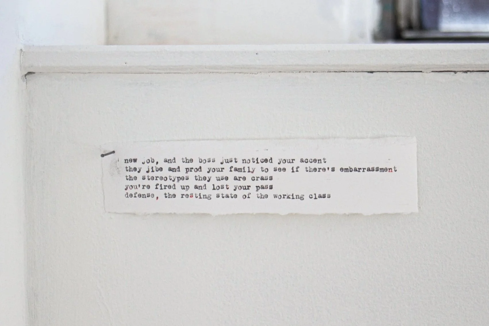 Claimant artwork. Text piece exploring the friction of being a working class graduate and universal credit claimant.