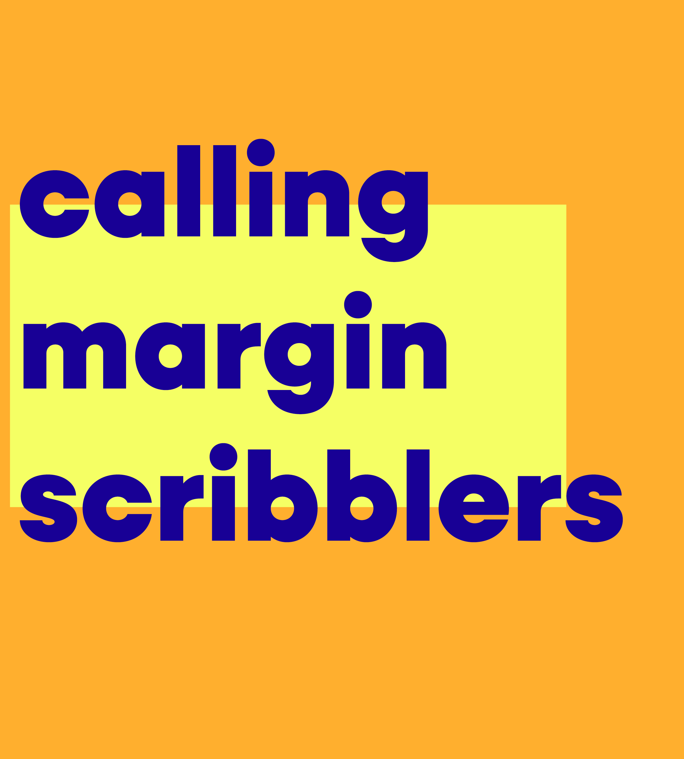 WonderGround graphic calling for creative people.