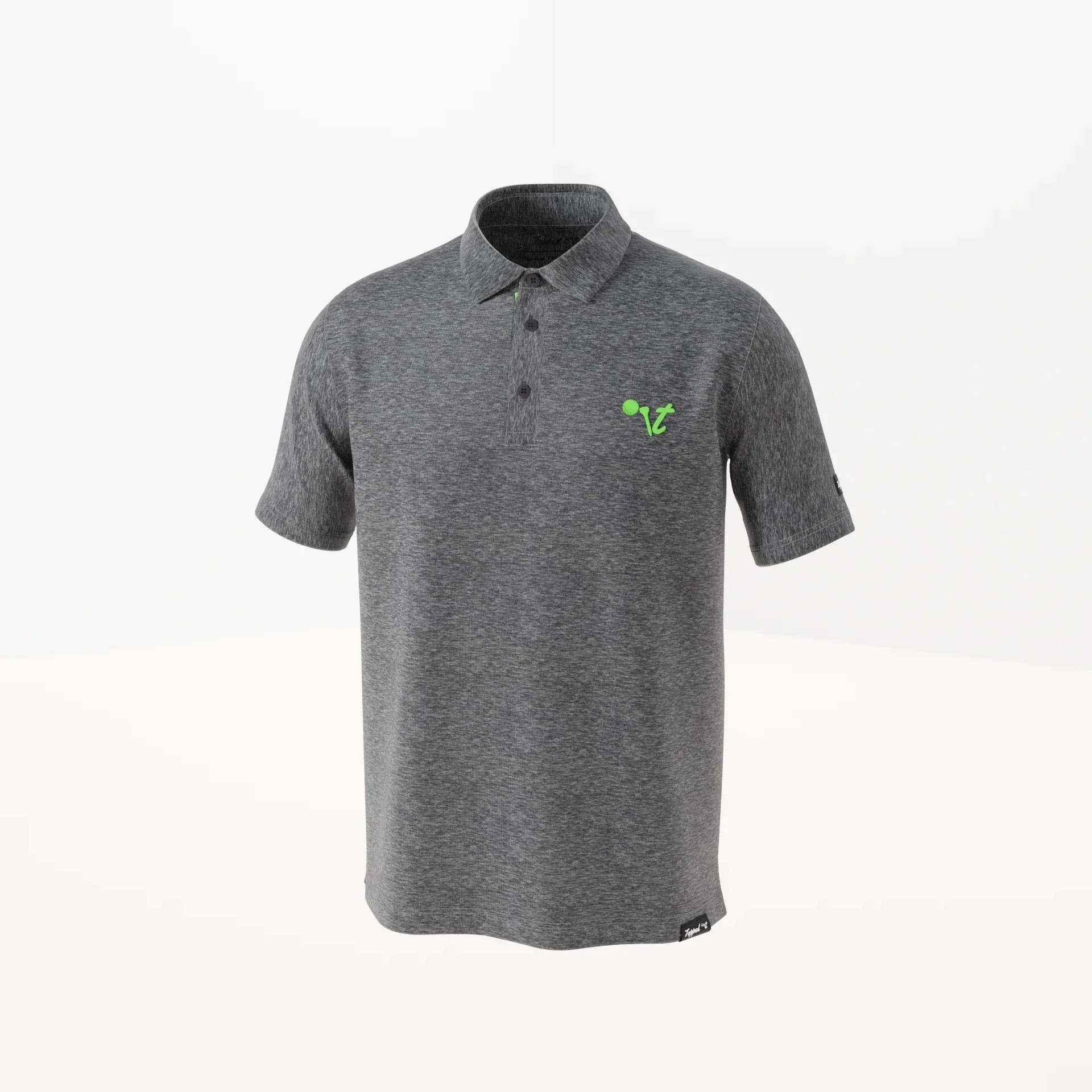 Topped It Golf "The Highlighter" Golf Polo