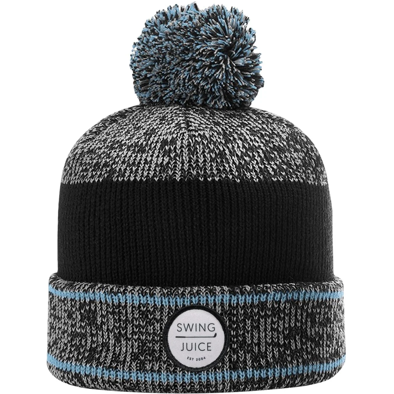 SwingJuice Golf Retro Pom Pom Beanie