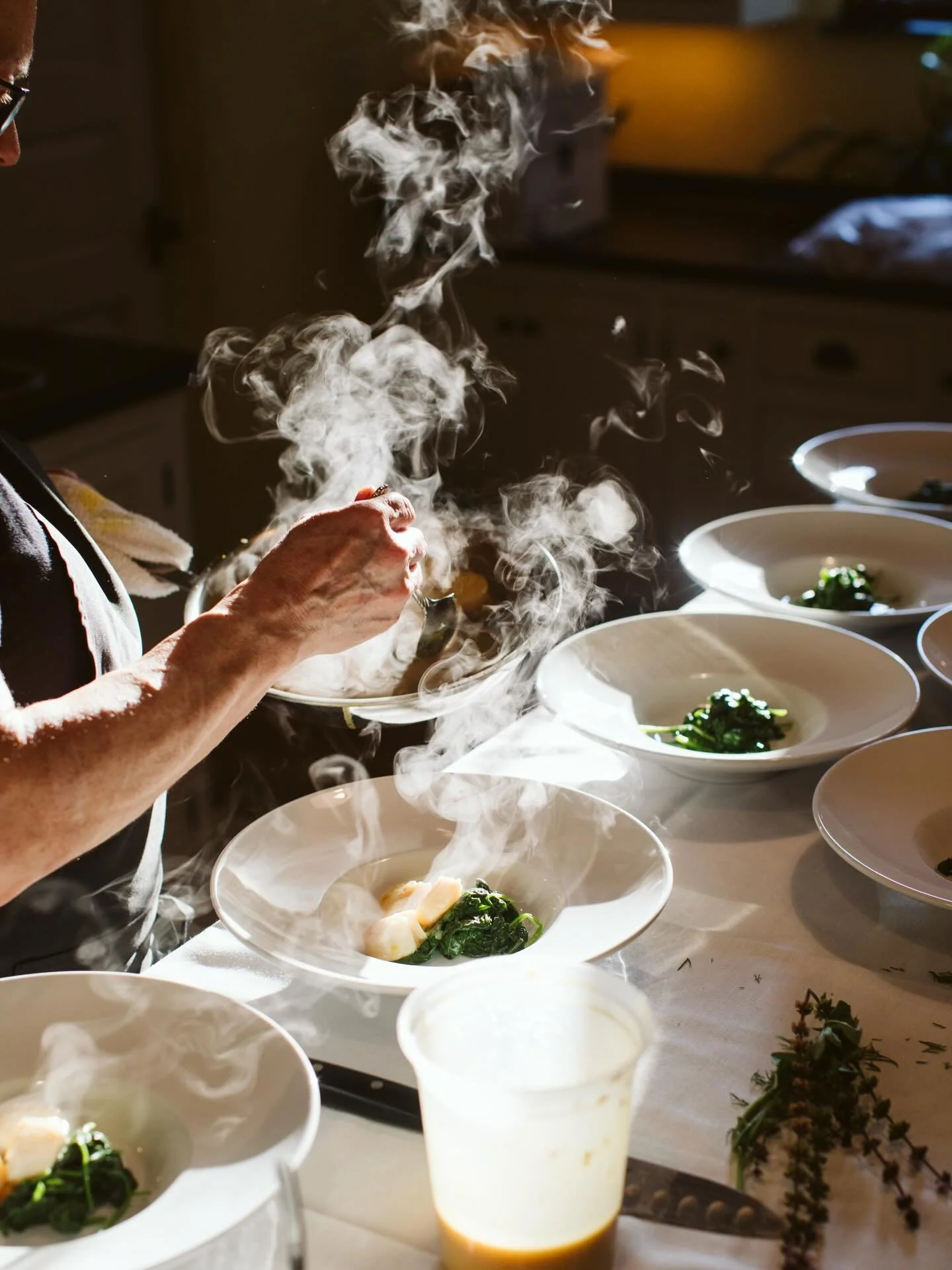 Join us!!!
We love to host&mdash;especially when it means gathering around the table.

A Seat at Our Table with Heirloom Kitchen is a celebration of farm-to-table cuisine, seasonal ingredients, and the care that goes into every thoughtfully prepared 