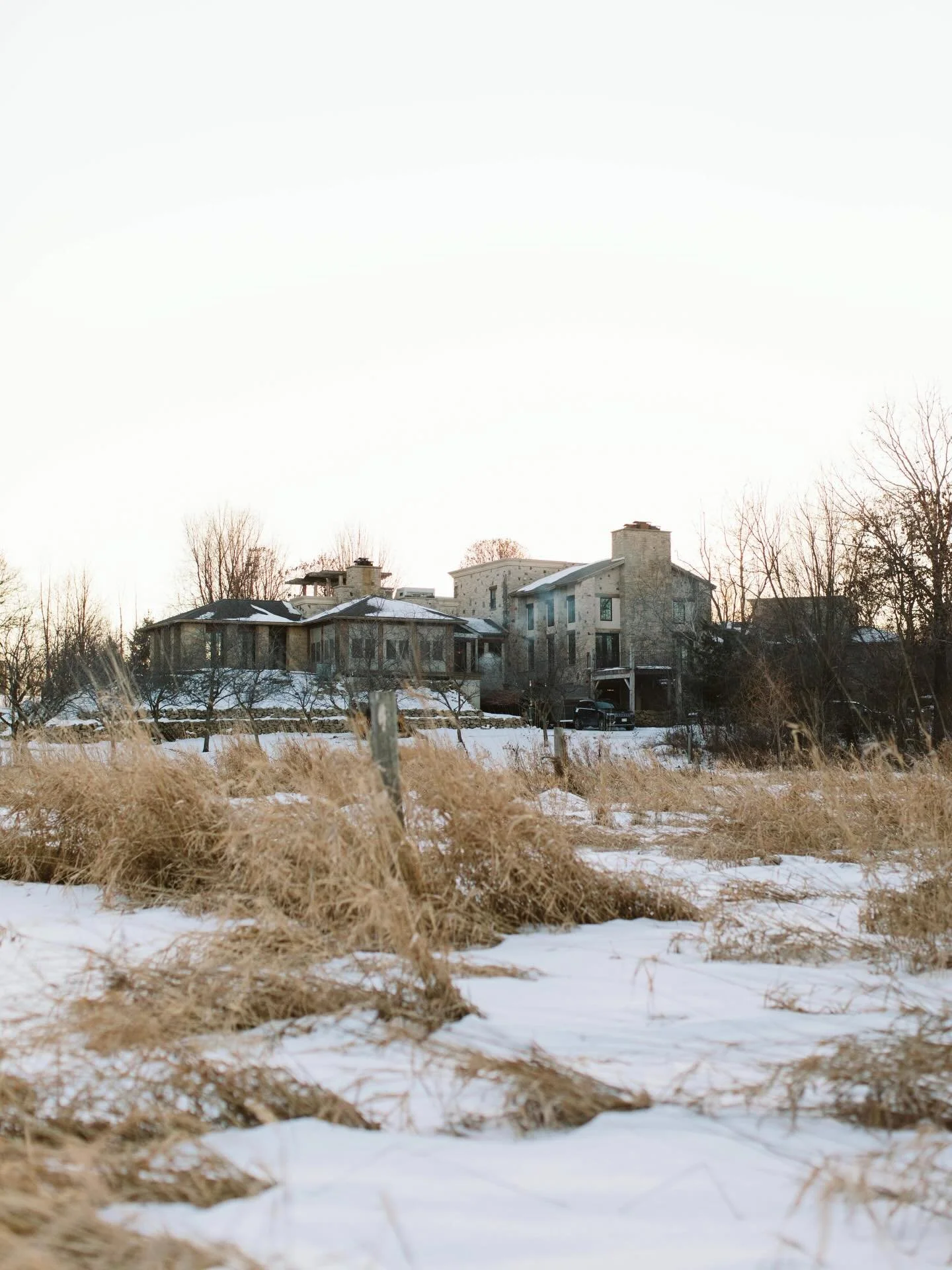 We&rsquo;ve been loving our little winter walks as of late, there is nothing more healing than a deep breath of cold air and a good view. #GivensFarmEstate #Wisconsin