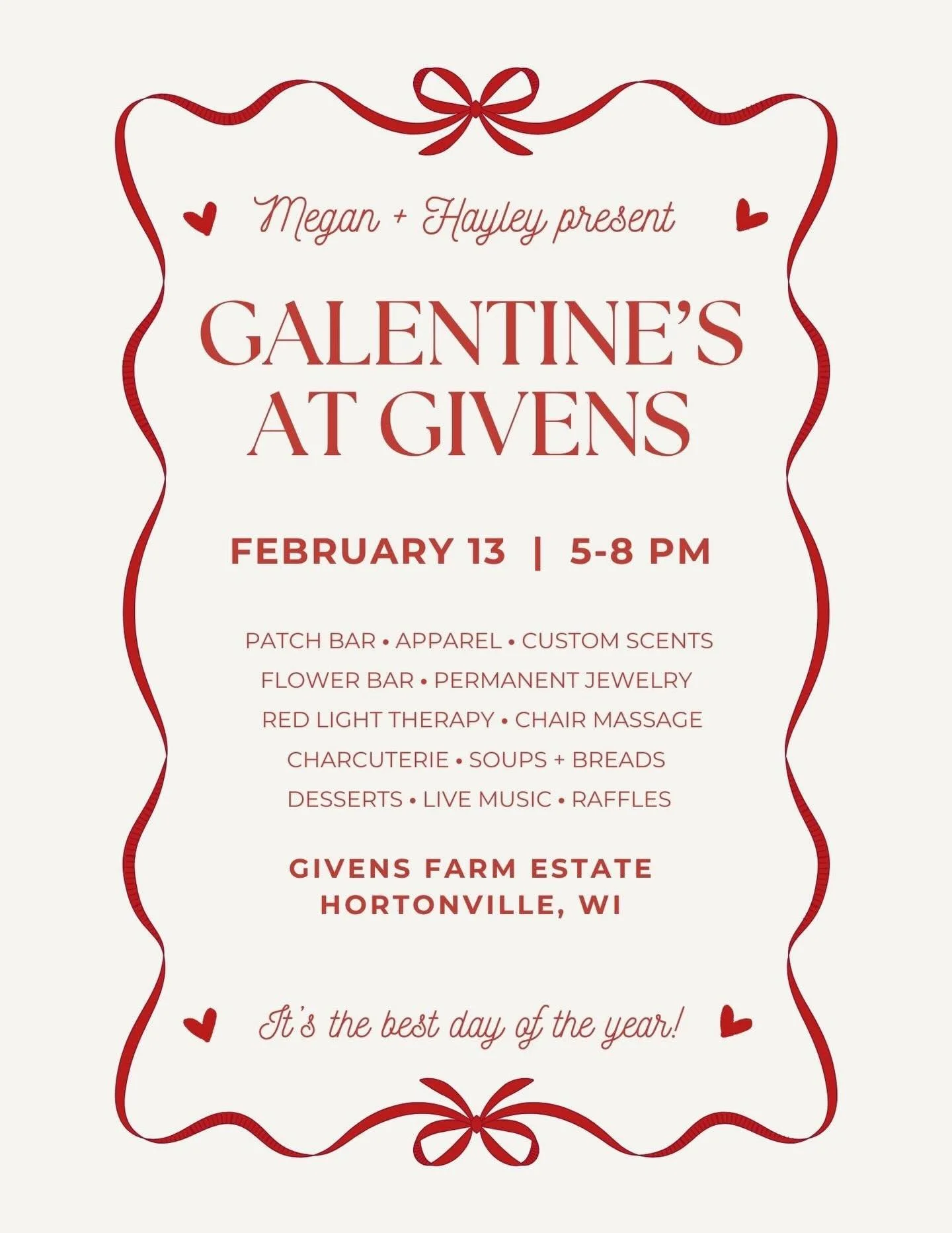 We&rsquo;re feeling all the love 💕 Our friends @hayleytenpas and @megan_biese are hosting a Galentine&rsquo;s Day Market here at the farm, and it&rsquo;s all for a beautiful cause.

These amazing women are part of JUST DANCE, dancing in support of @