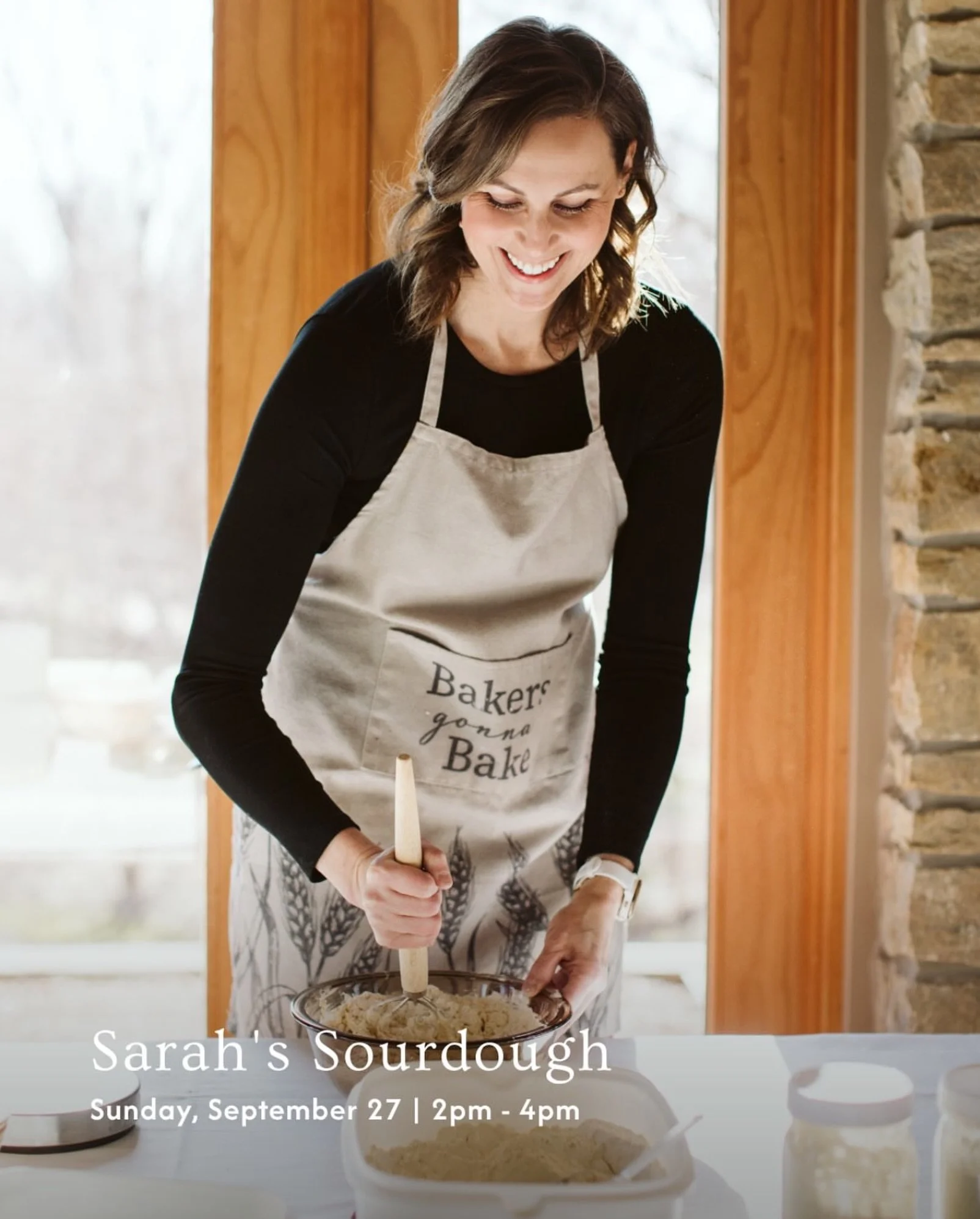 🍂 Sarah&rsquo;s Sourdough Class is THIS Sunday! 🍂

There are still a few spots left, but if you&rsquo;ve been thinking about joining us, now&rsquo;s the time to grab one&hellip;this class typically sells out!

Bring your friend, your neighbor, your
