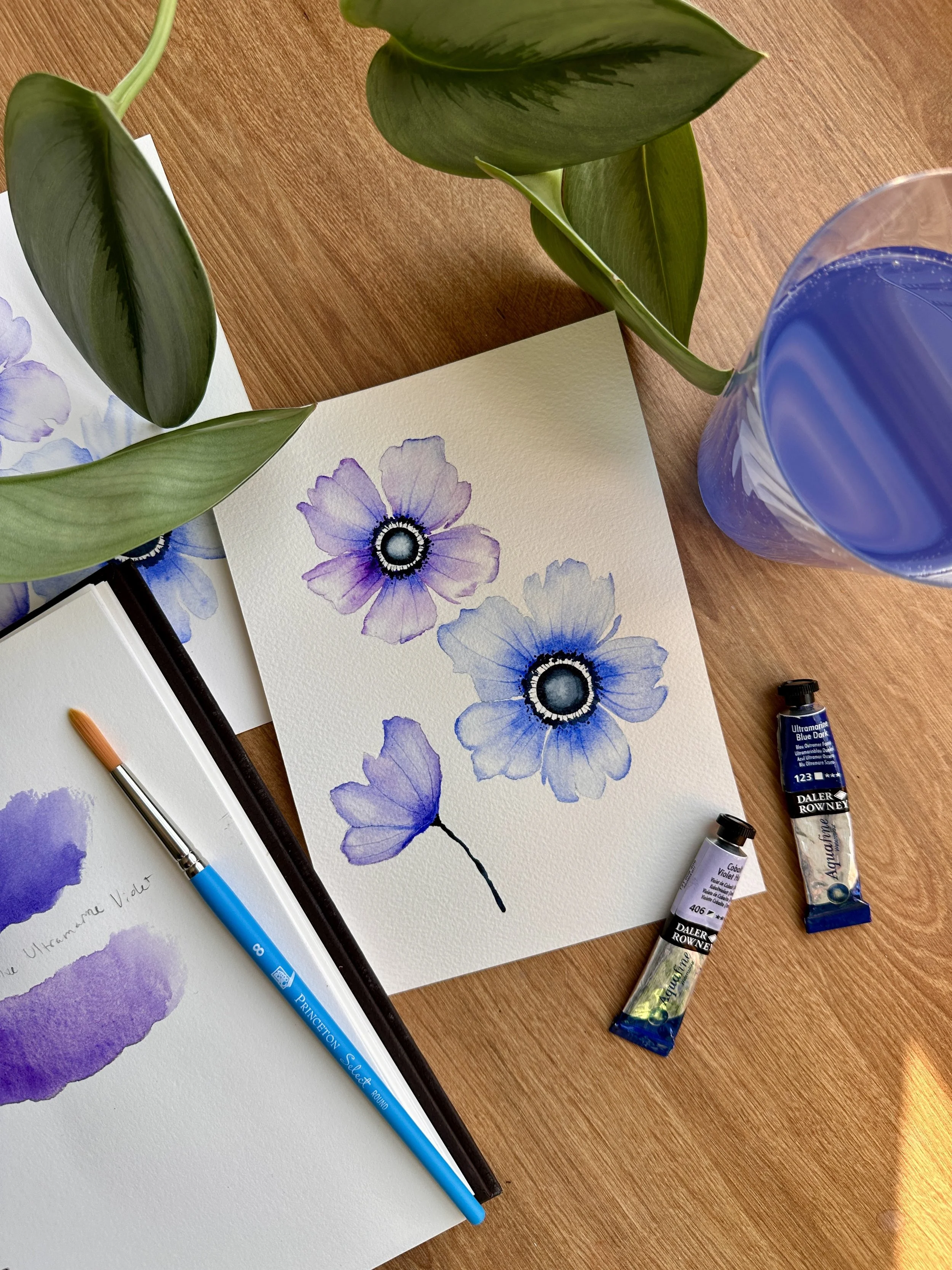 March 7 | Luminous Petals: Exploring Transparency in Watercolor