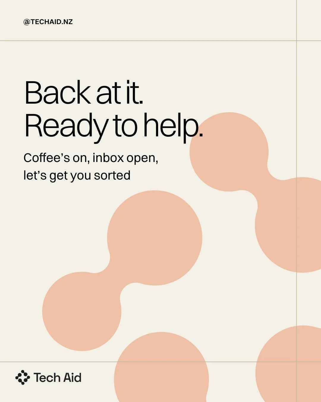 ✨ I&rsquo;m back! ✨

After a few weeks of recovery (and some rest), I&rsquo;m now back doing a few hours on weekdays.

If you&rsquo;ve been waiting to get something sorted, need a little tech tidy-up, or have any IT questions &mdash; feel free to get