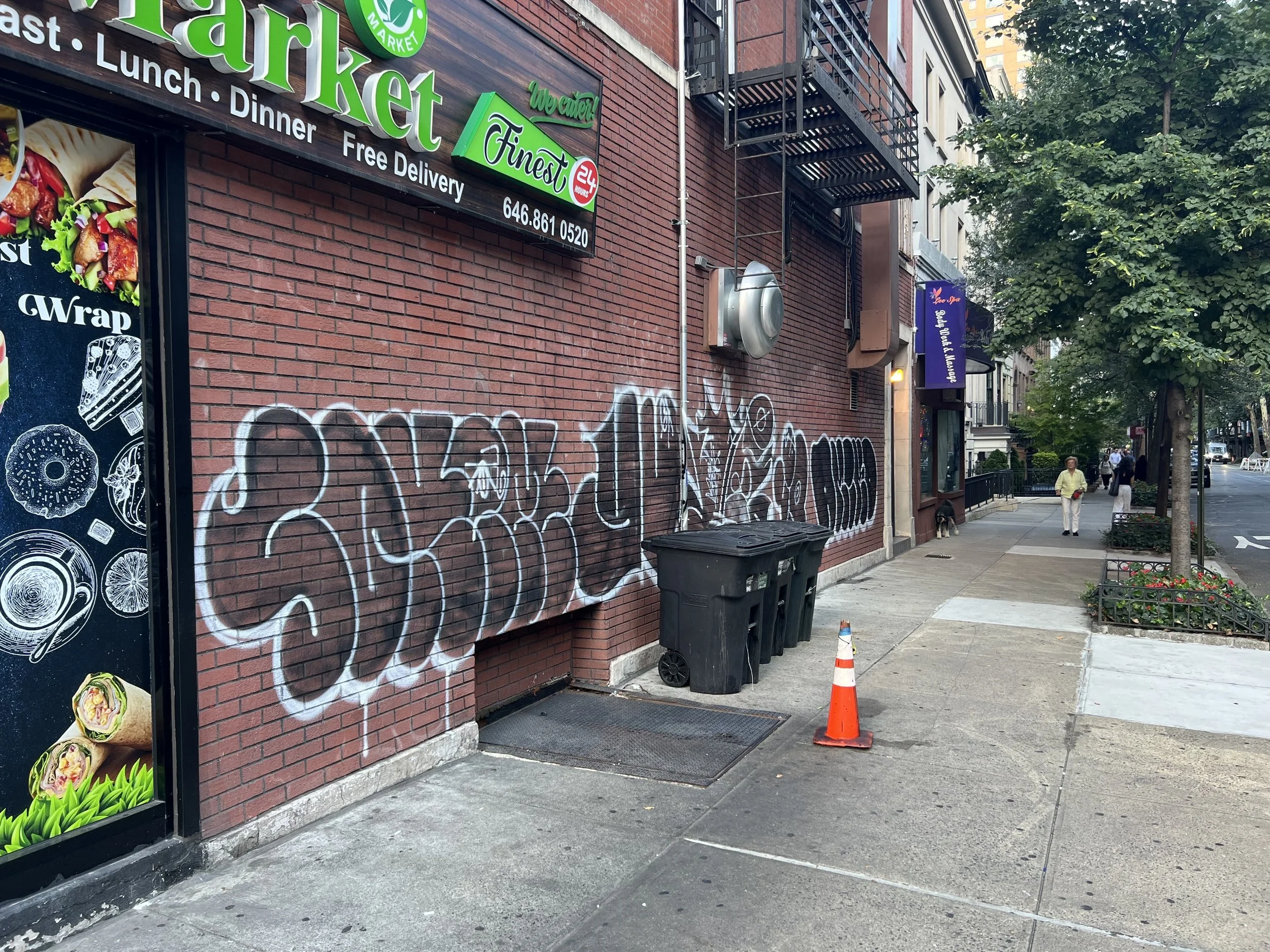 Graffiti Removed on 62nd &amp; 2nd
