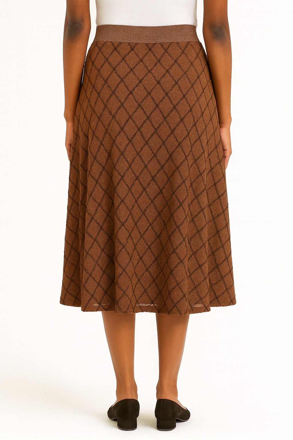 Diamond Patterned Skirt