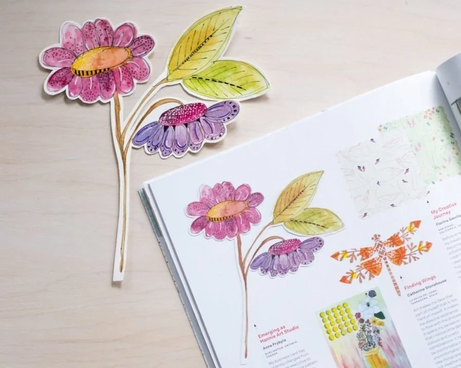 Uppercase Magazine Feature. Art Studio.