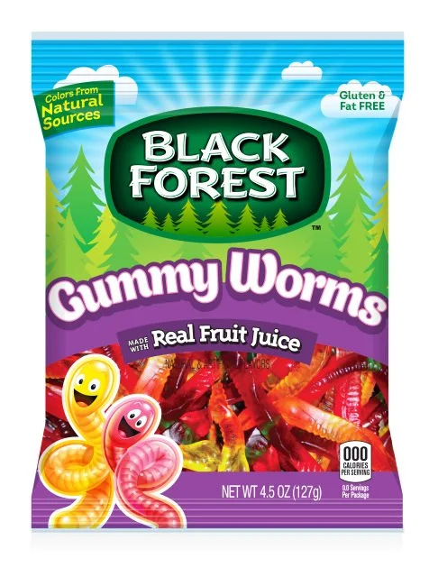 Black Forest Gummy Worms