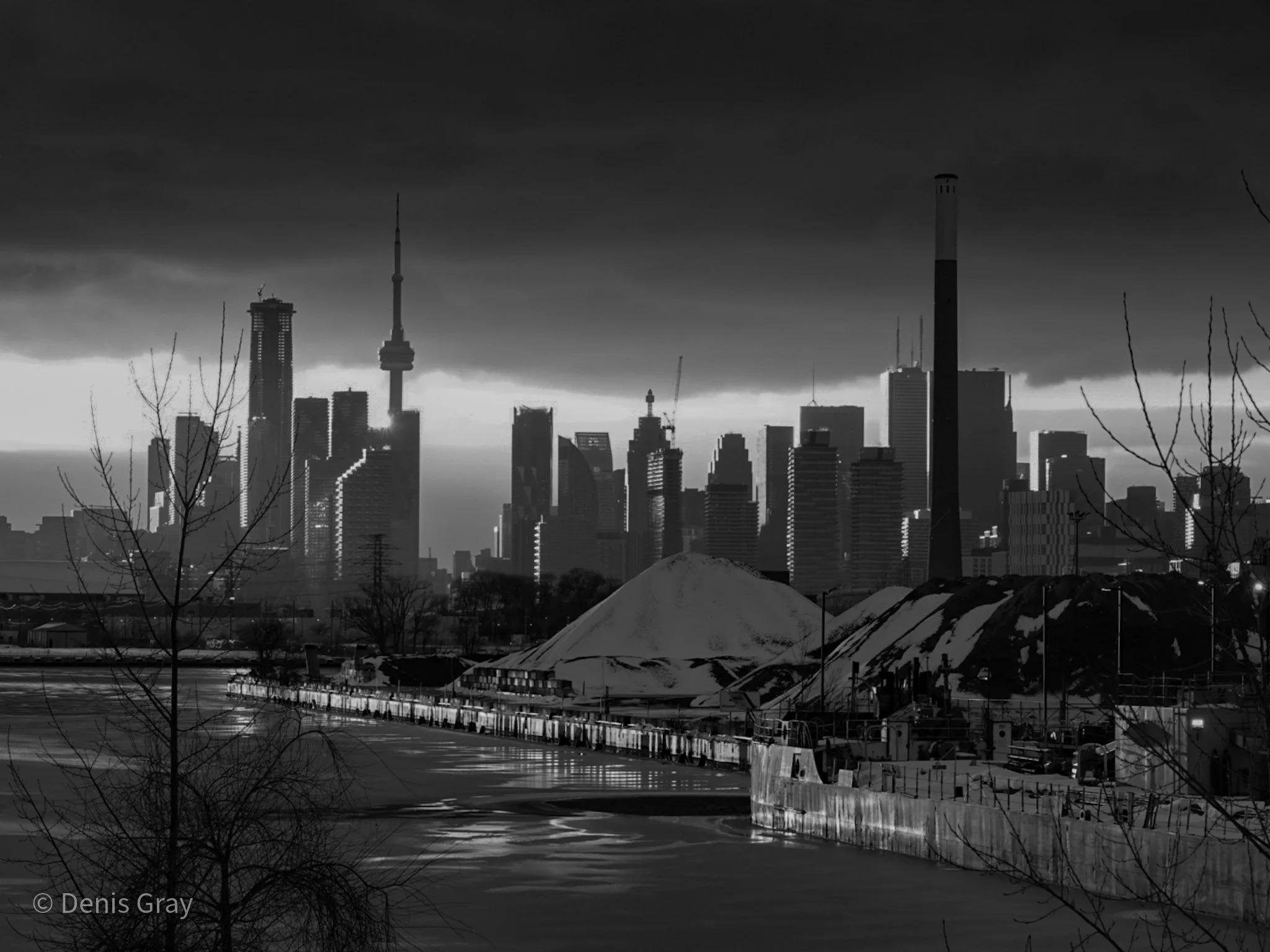 Toronto Skyline from Lookout Park.
