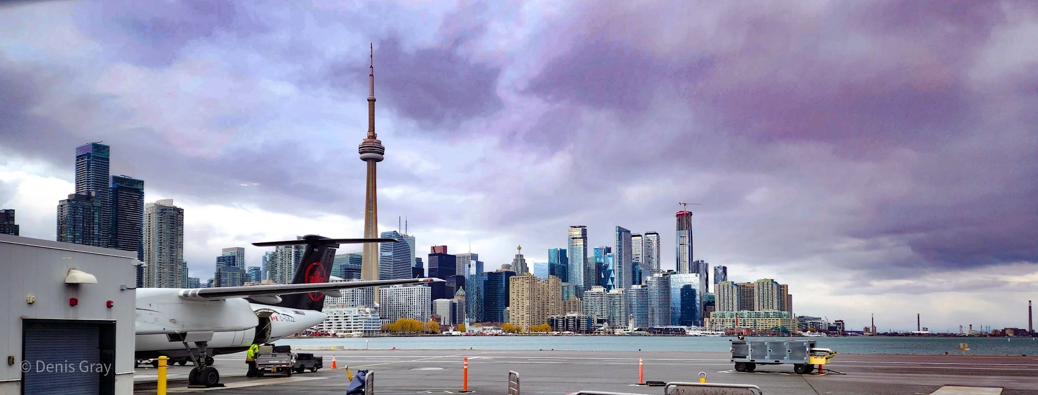 The Billy Bishop view of Toronto