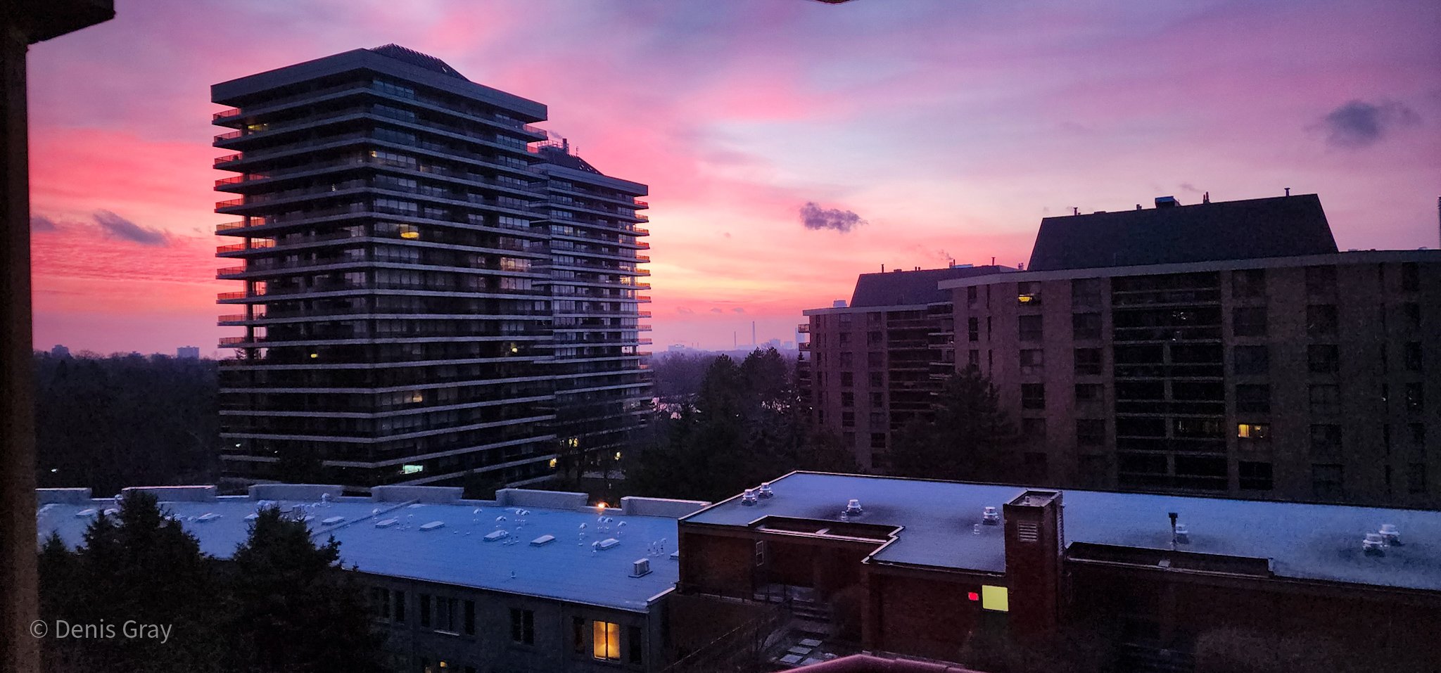 Sunrise, Toronto