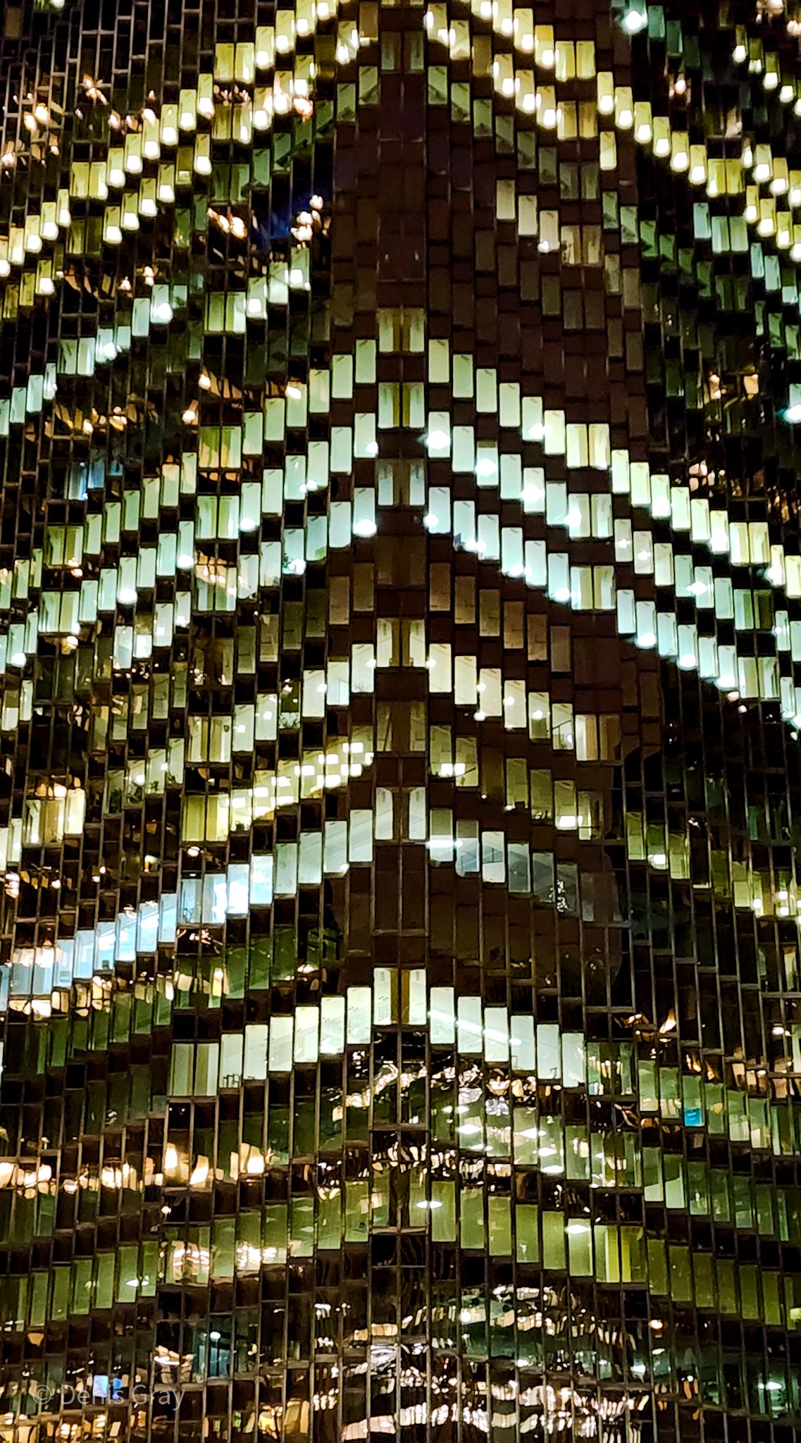 Reflective glass facade of the Royal Bank Plaza, downtown Toronto, Canada. 
