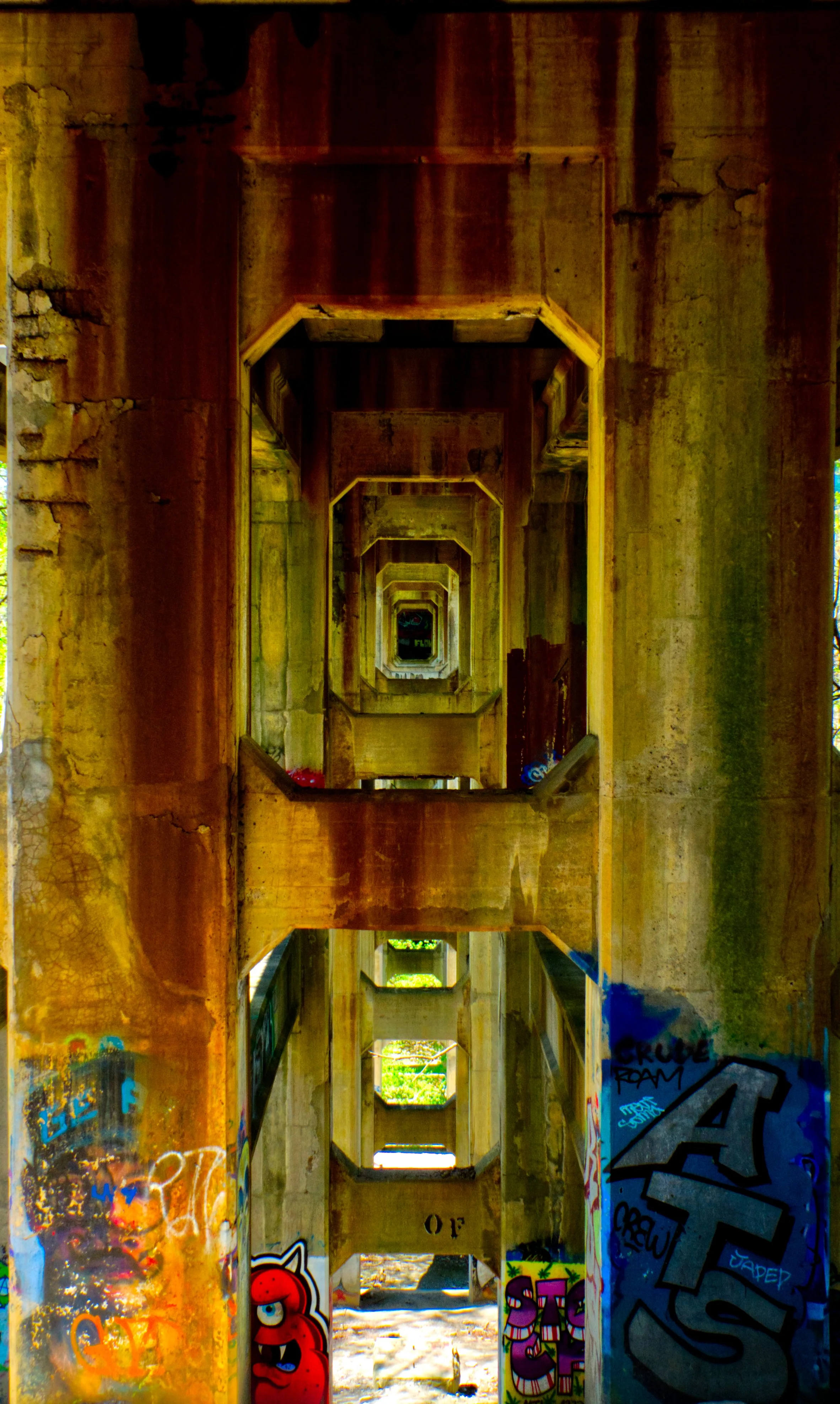 Train Bridge over the Yellow Creek Ravine, Toronto