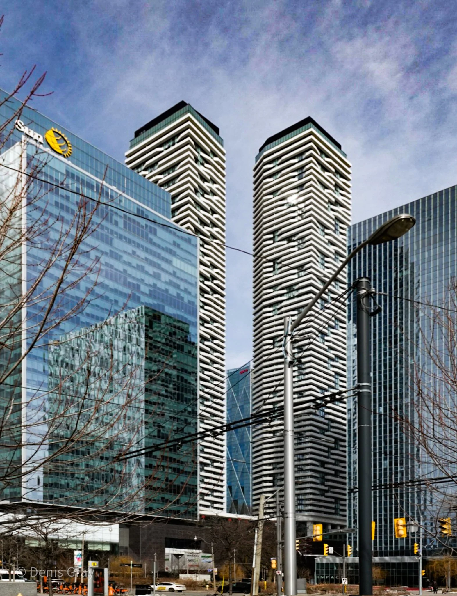 By the Toronto waterfront.
