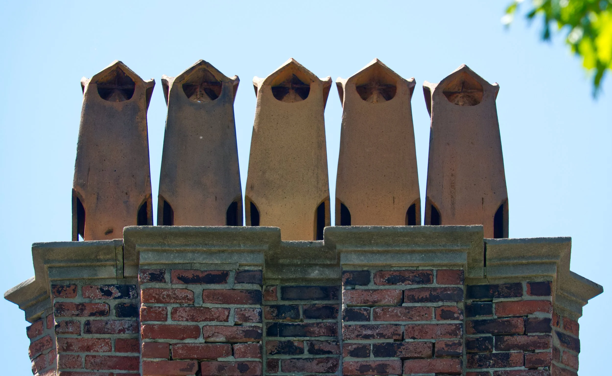 Law Faculty Chimney Pots, U. of Toronto