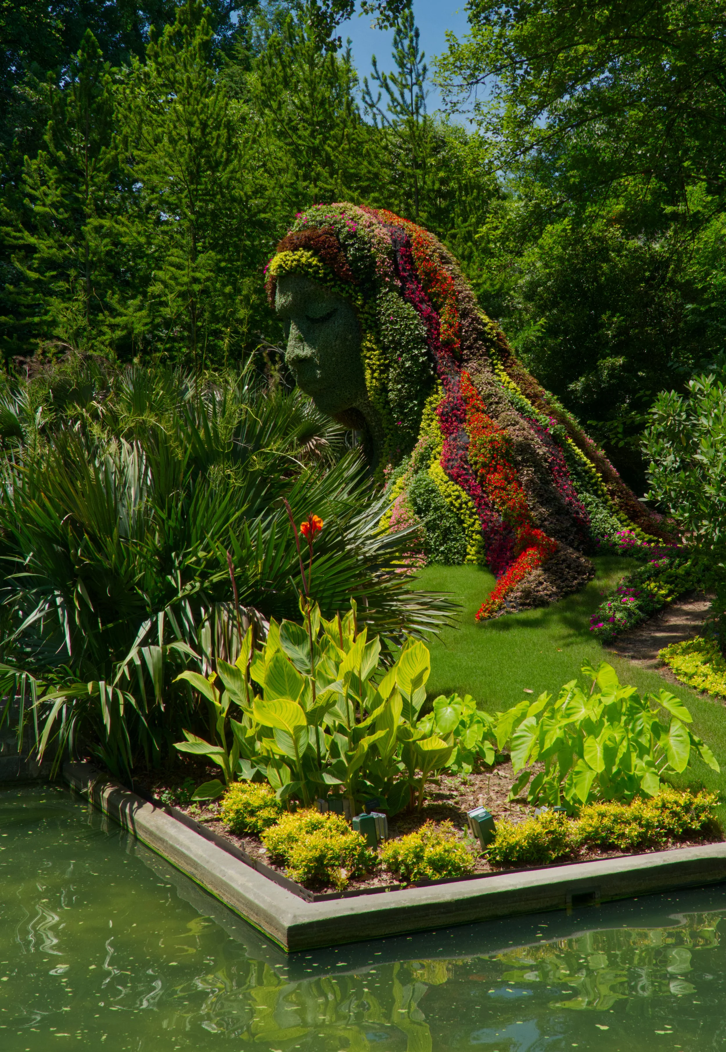 Flower Art, Atlanta Botanic Garden, Atlanta, Georgia