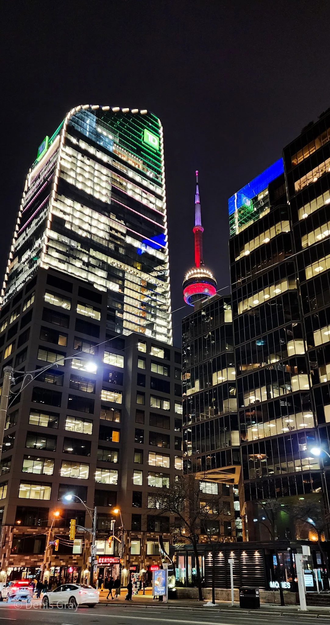 TD Bank and CN Tower, Downtown Toronto.