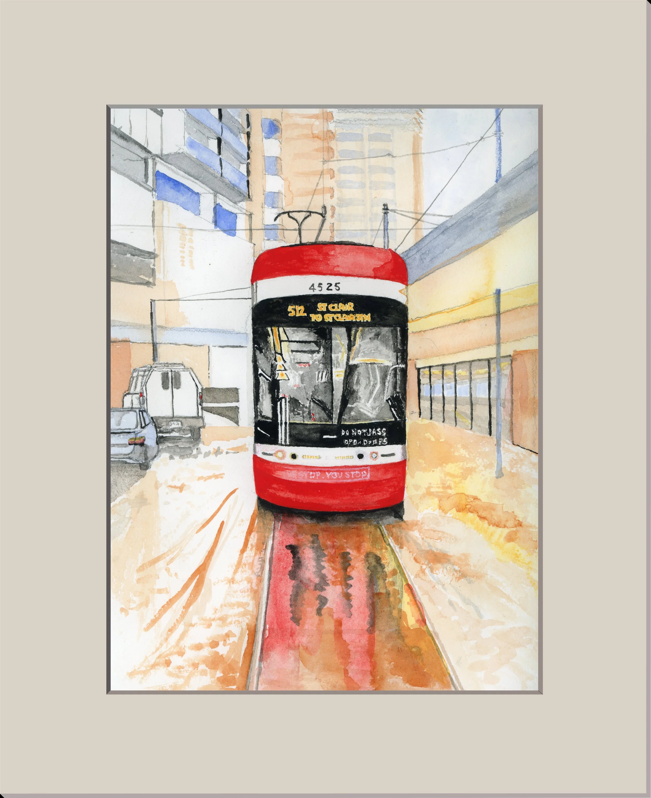 Toronto Tram 512, St Clair