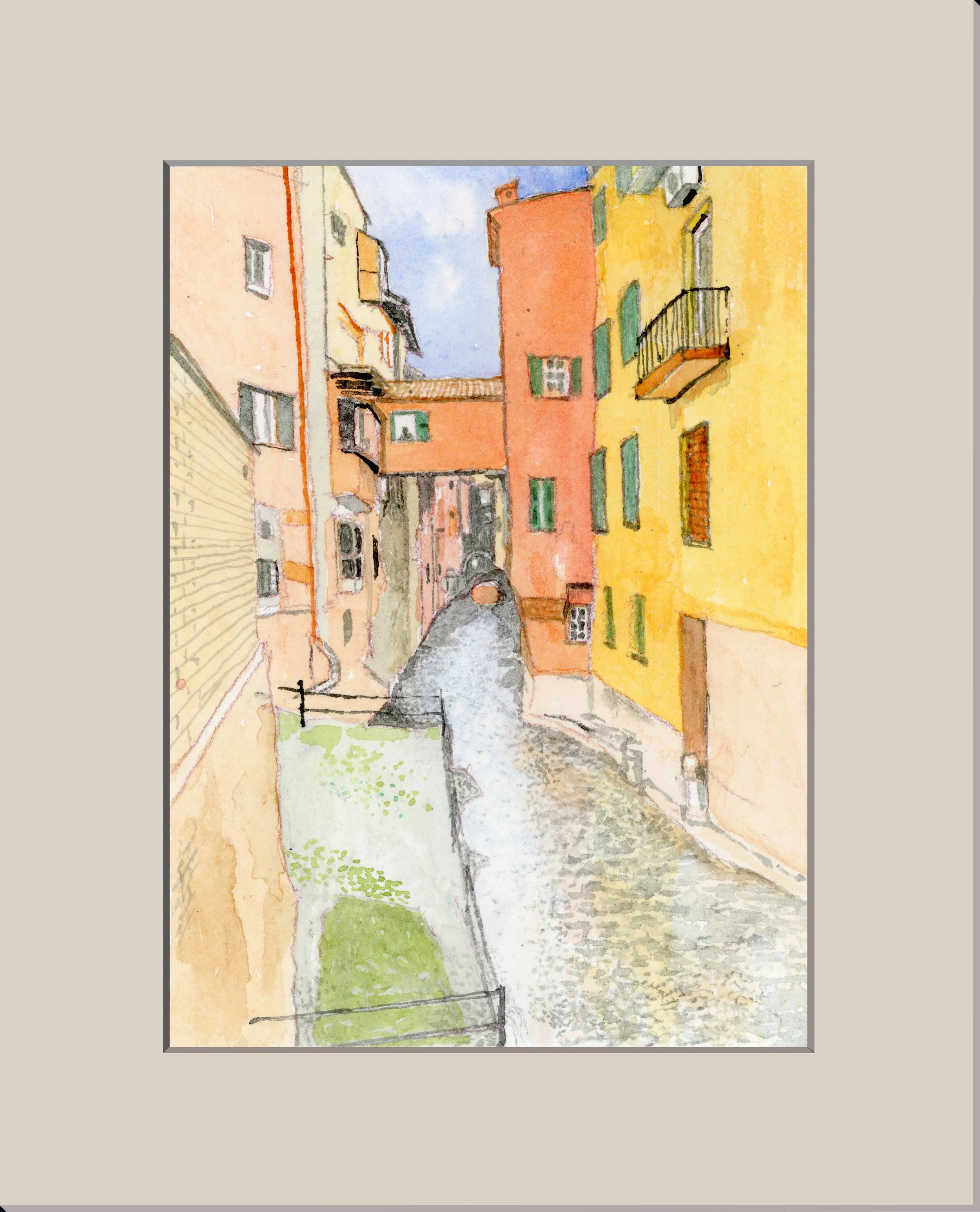 Bologna Canale view