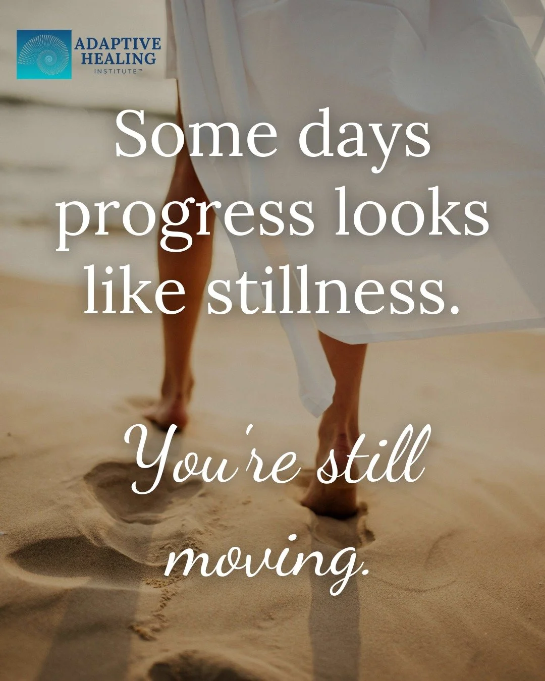 Some days progress looks like stillness.
No breakthrough. No checklist. Just breathe.

And still&mdash;you&rsquo;re moving.

Healing doesn&rsquo;t always announce itself.
But it&rsquo;s there, unfolding in the quiet.

At 𝐀𝐝𝐚𝐩𝐭𝐢𝐯𝐞 𝐇𝐞𝐚𝐥𝐢𝐧