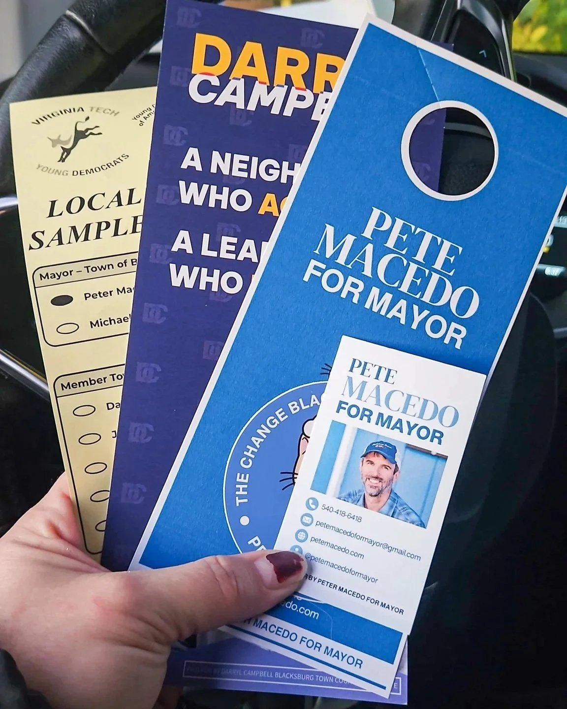 Blacksburg Mayoral Election News