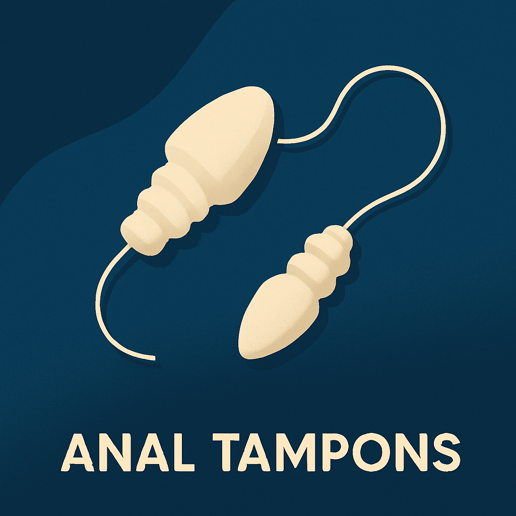 Illustration von Analtampons
