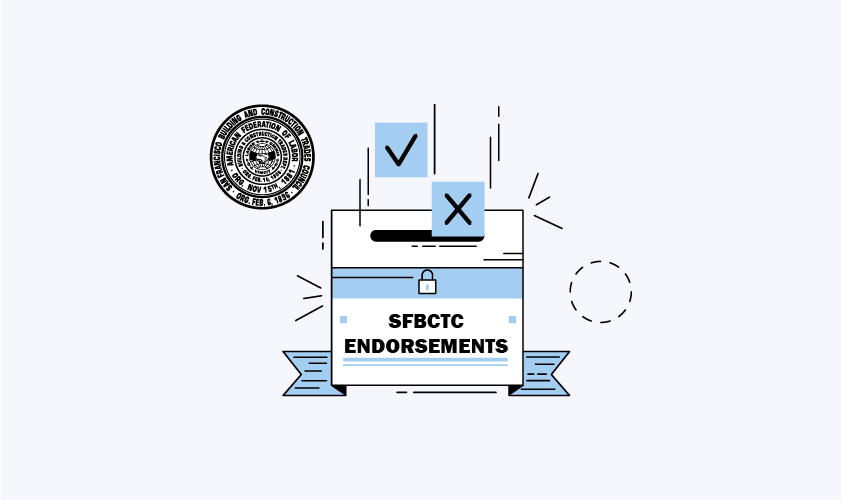 UPDATE: Election Endorsements From the SF Building Trades (The Final Cut)
