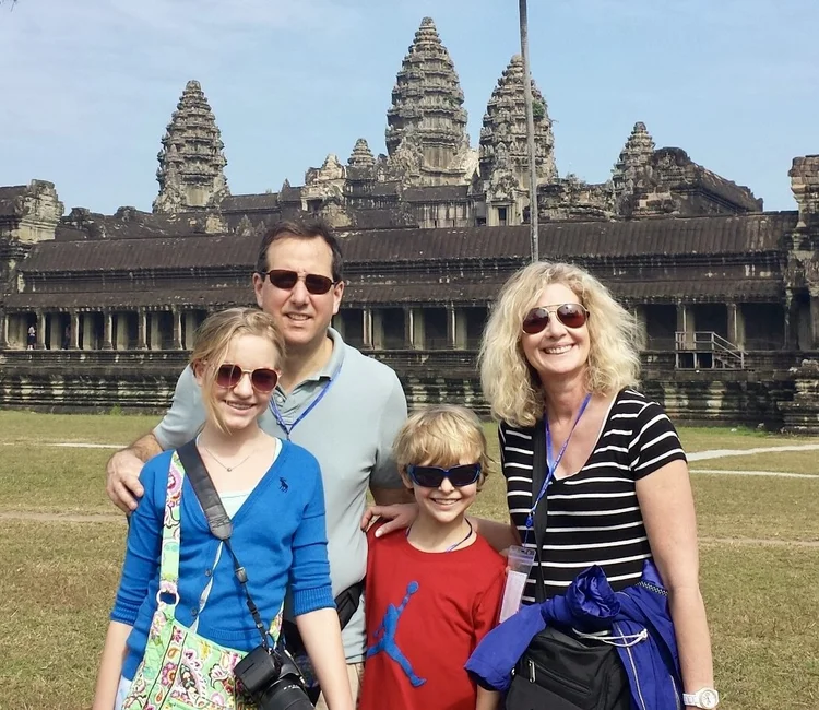 Rick and Tracey with their children