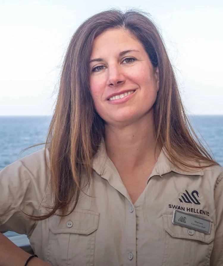 Expedition Team member on deck