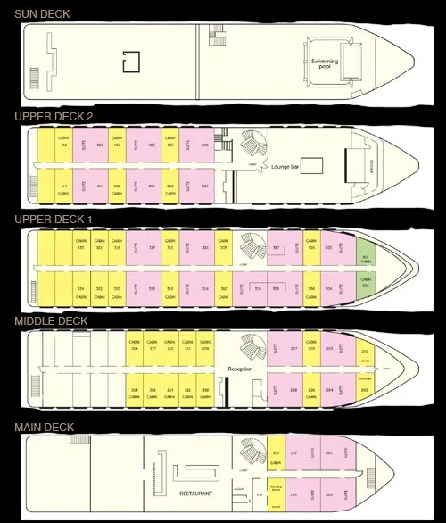 Jaz Regent Deck Plan