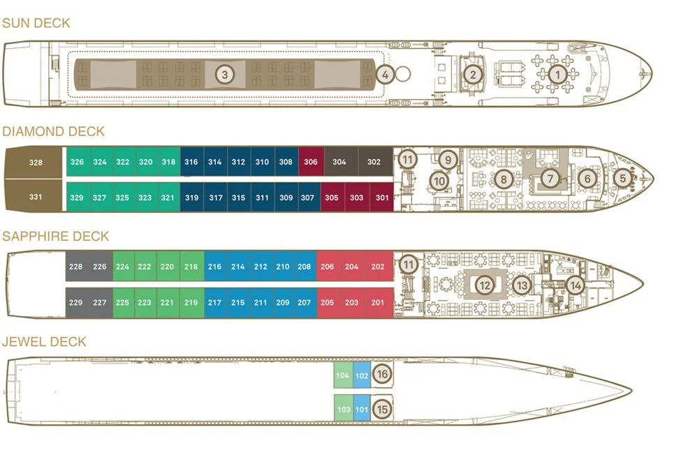 MS Emerald Lumi Deck Plan