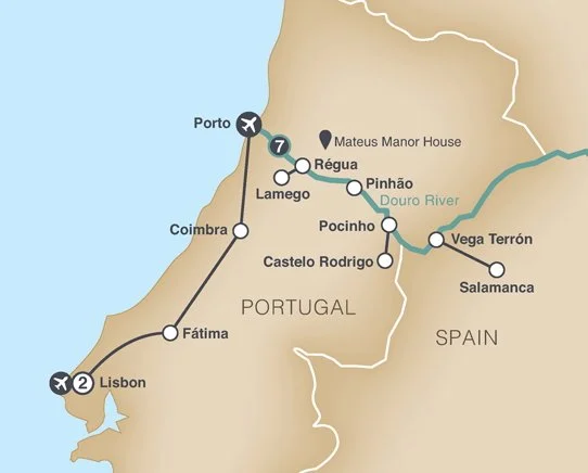 Douro 2027 Map