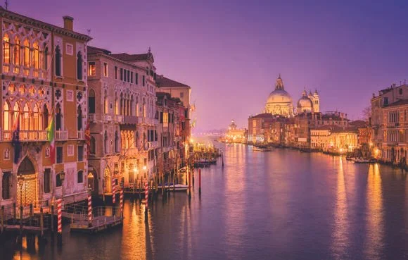 Venice at dusk, a Regent shore excursion