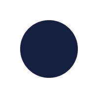 Dark blue circle on a black background.