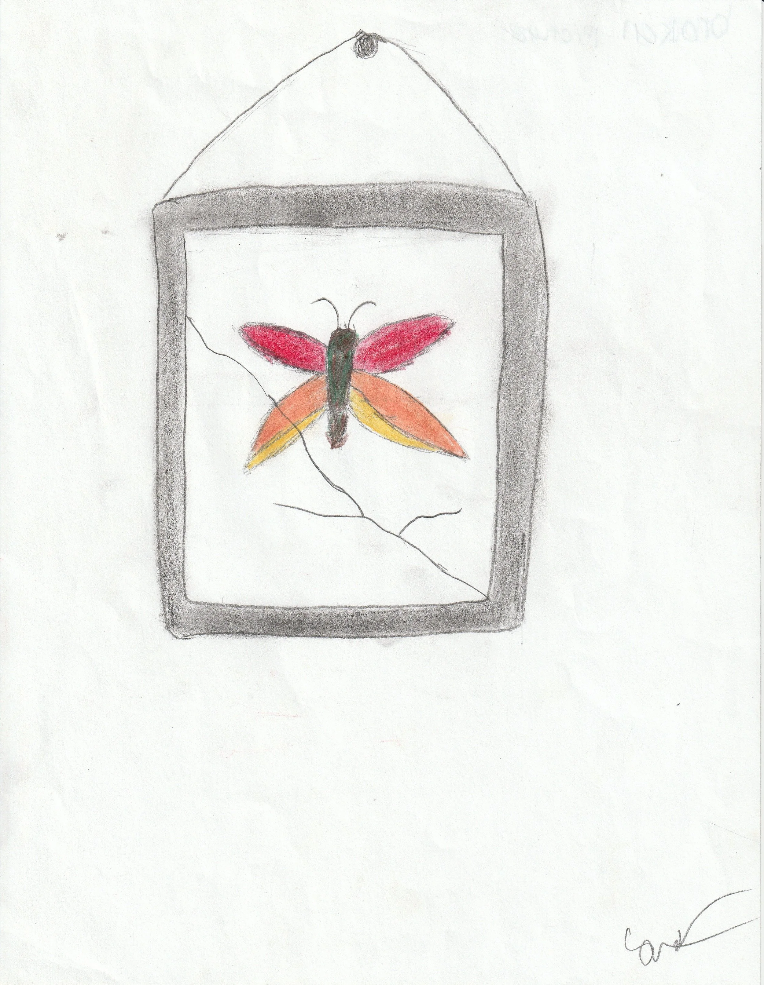 Broken picture