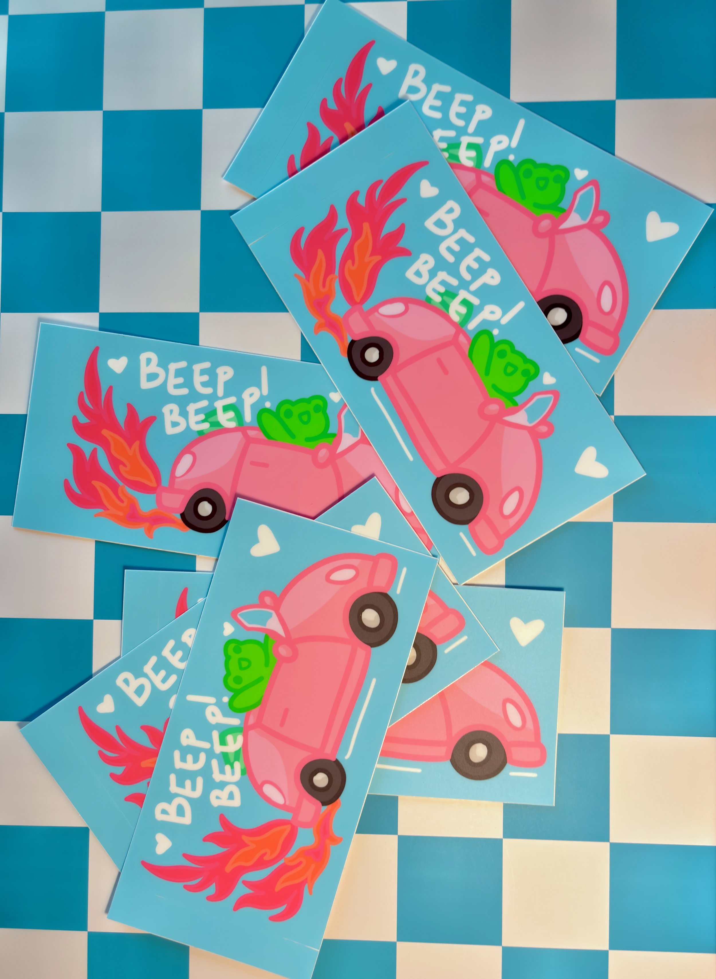 BEEP BEEP! Bumper Sticker