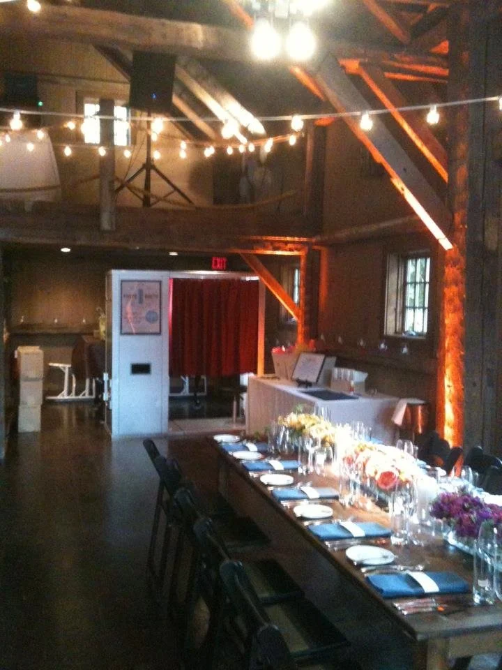 new york our booth at a beautiful venue! classic photo booth the winvian