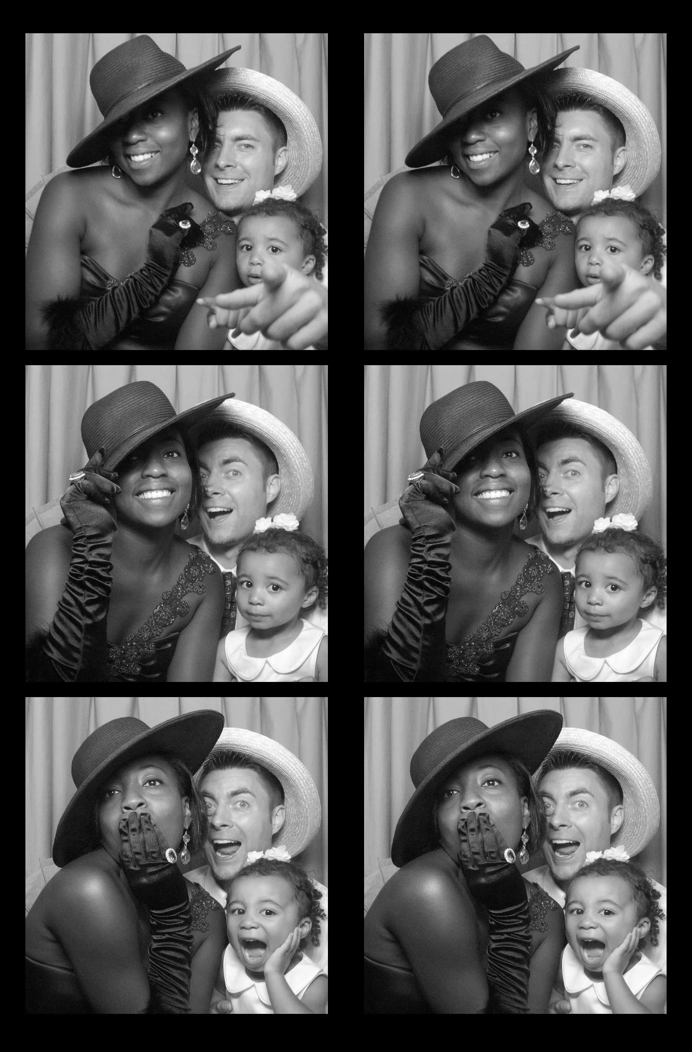 connecticut 2012 photo-strip hall of fame #9 mixed race family