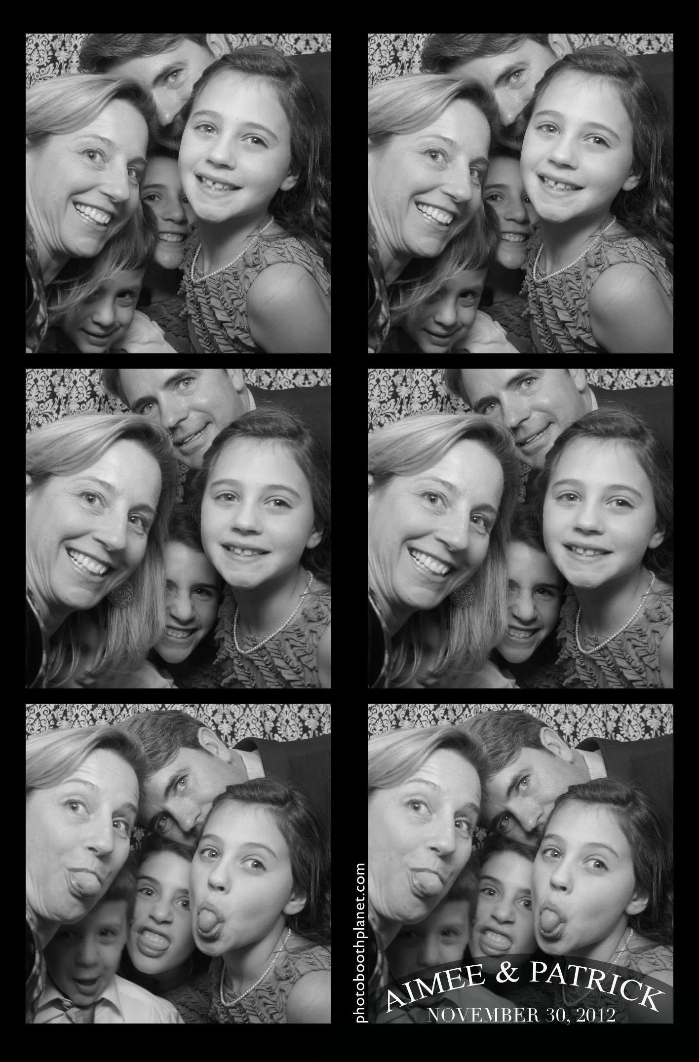 connecticut 2012 photo-strip hall of fame #3 family photo