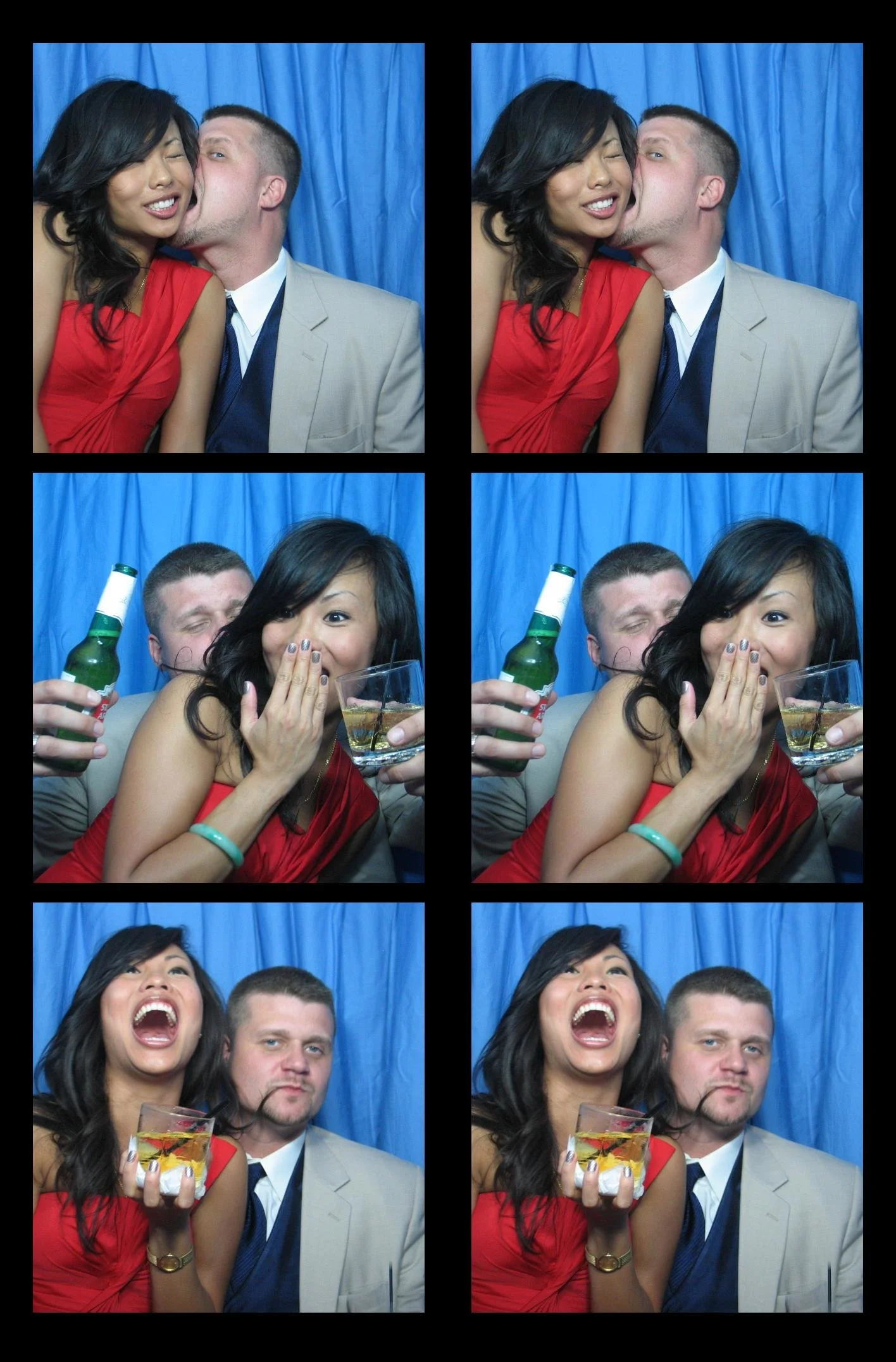 conneticut 2012 photo-strip hall of fame #4 laughing couple