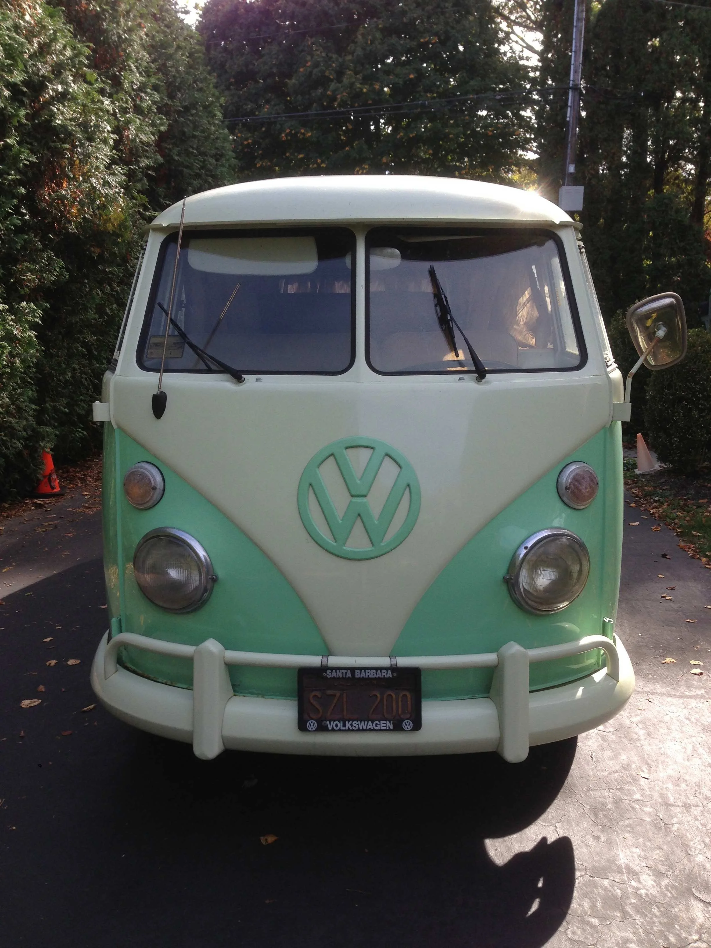 connecticut introducing: chloe, the photobus front view vw photobus