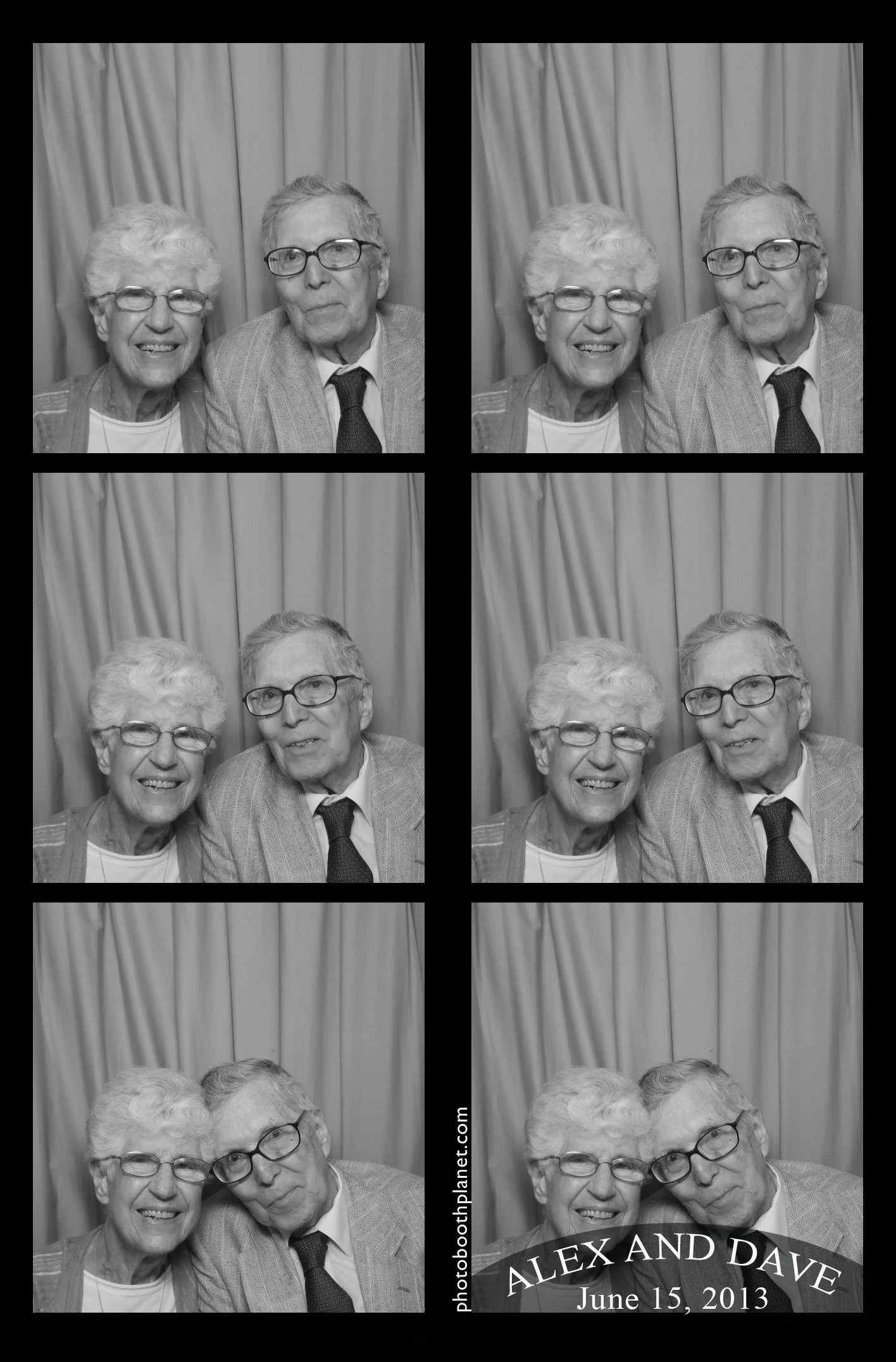 connecticut photo strip hall of fame 2013 #7 bw photos elderly couple
