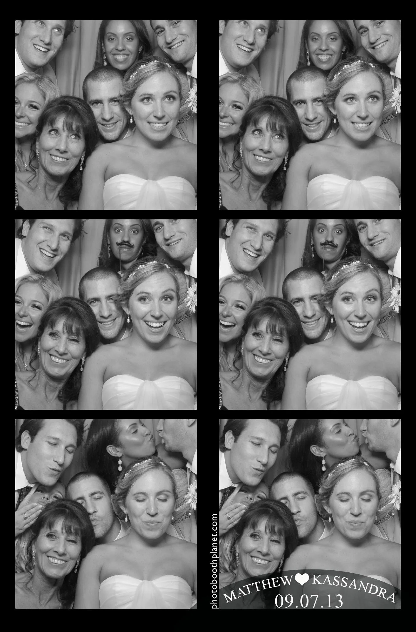 connecticut photo strip hall of fame 2013 #5 photo strips wedding guests
